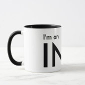 Mug Je suis un INFJ - Type de personnalité (Gauche)