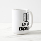 Mug Je Suis Un Ingénieur (Devant droit)