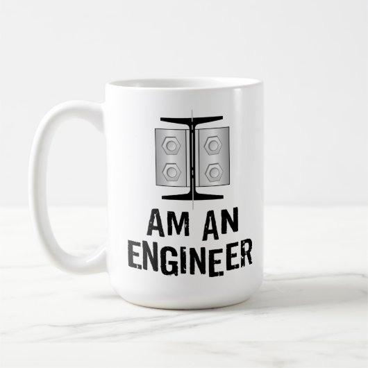Mug Je Suis Un Ingénieur (Gauche)