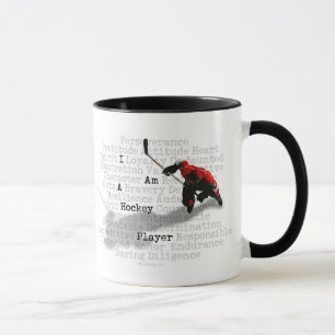 Mug Je suis un joueur de hockey