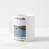 Mug Je suis un Kayak Canoë Kayak (Devant gauche)