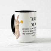 Mug Je suis un lapin ! (Devant gauche)