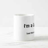 Mug Je suis un Leftie (Centre)