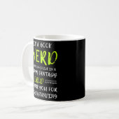 Mug Je Suis Un Livre Nerd Pour Le Livre (Devant gauche)