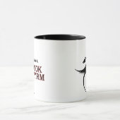 Mug Je suis un livre Wyrm (imprimé les deux côtés) (Centre)