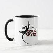Mug Je suis un livre Wyrm (imprimé les deux côtés) (Gauche)