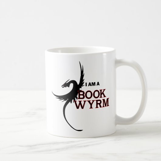 Mug Je suis un livre Wyrm (imprimé les deux côtés) (Droite)