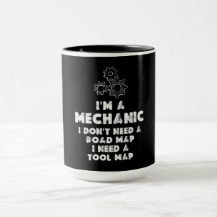 Mug Je Suis Un Mécanicien Et Un Amusant