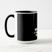 Mug Je Suis Un Mécanicien Et Un Amusant (Gauche)