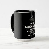 Mug Je Suis Un Mécanicien Et Un Amusant (Devant gauche)