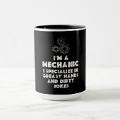 Mug Je Suis Un Mécanicien Et Un Amusant (Centre)