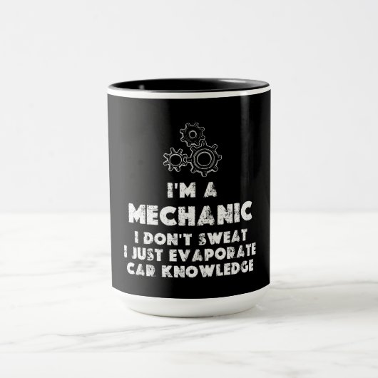 Mug Je Suis Un Mécanicien Et Un Amusant (Centre)
