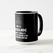Mug Je Suis Un Mécanicien Et Un Amusant (Devant droit)