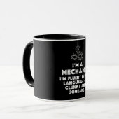 Mug Je Suis Un Mécanicien Et Un Amusant (Devant gauche)