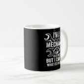 Mug Je suis un mécanicien que je ne peux pas réparer S (Devant droit)