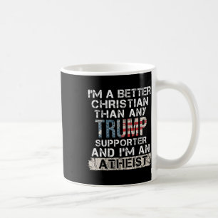 Mug Je suis un meilleur chrétien que n'importe quel pa
