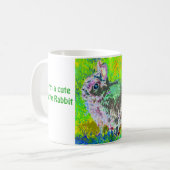 Mug Je suis un mignon petit lapin (Devant gauche)