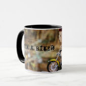 Mug Je suis un motard (Devant gauche)