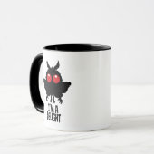 Mug Je suis un Mothman délice Créatif Mignon Cryptide (Devant gauche)