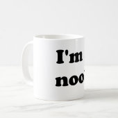 Mug Je suis un noob (Devant gauche)