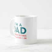 Mug Je suis un papa (Devant gauche)