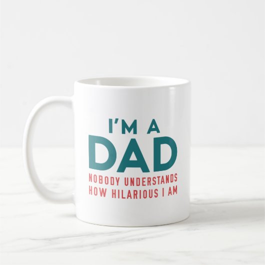 Mug Je suis un papa (Gauche)