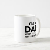 Mug Je suis un papa (Devant droit)