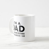 Mug Je suis un papa (Devant gauche)
