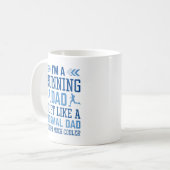 Mug Je suis un papa coureur (Devant gauche)