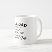 Mug Je suis un papa et un Data Scientist Rien ne me fa (Devant droit)