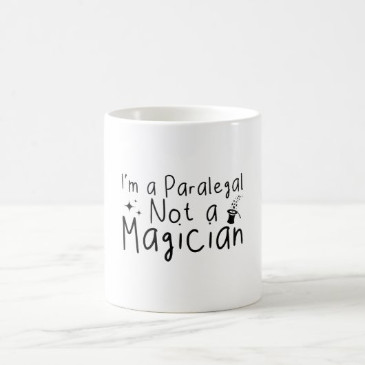 Mug Je suis un parajuriste pas un magicien (Centre)