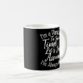 Mug Je suis un paramètre pour gagner du temps Supposon (Devant droit)