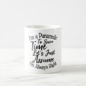 Mug Je suis un paramètre pour gagner du temps Supposon (Centre)