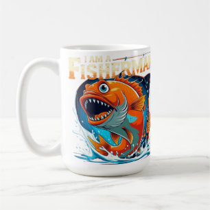 Mug Je suis un pêcheur - Bold & Funny Big Fish Design