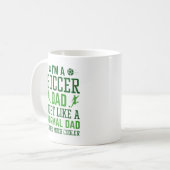 Mug Je suis un père de foot (Devant gauche)