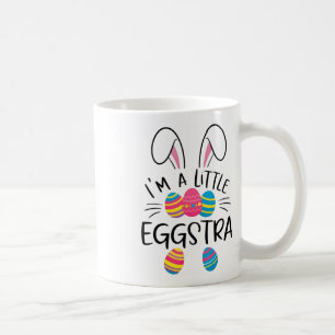 Mug Je suis un petit Eggstra drôle Bunny Bunny de Pâqu