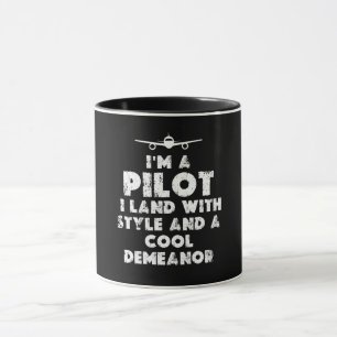 Mug Je suis un pilote amusant