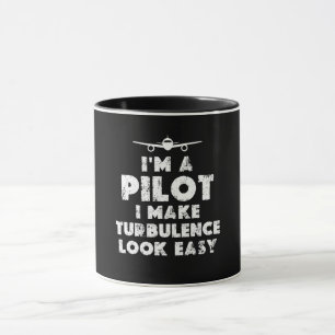 Mug Je suis un pilote amusant