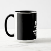Mug Je suis un pilote amusant (Gauche)