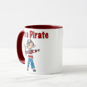 Mug Je suis un pirate (Devant gauche)