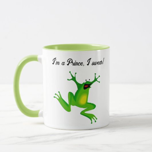 Mug Je suis un prince de conte de fées Dessin animé de (Gauche)