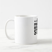 Mug Je suis un programmeur, mais je ne peux pas résoud (Gauche)