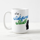 Mug Je suis un Salesforce Sleuth (Gauche)