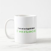 Mug Je suis un scientifique (Gauche)