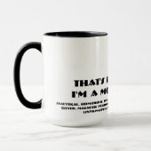 Mug Je suis un singe. (Gauche)