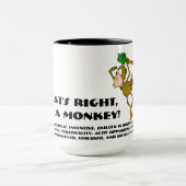 Mug Je suis un singe. (Centre)