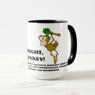 Mug Je suis un singe.
