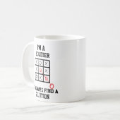 Mug Je Suis Un Soldat Je Trouve Toujours Une Solution (Devant gauche)
