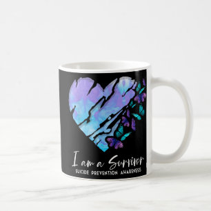 Mug Je Suis Un Survivant Sensibilisation à la Préventi