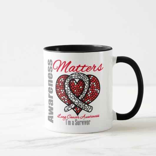 Mug Je suis un survivant - sujets de conscience de (Droite)